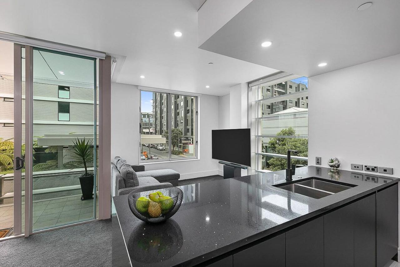 Qv Upscale Modern Viaduct Apt With Parking - 965 Auckland Exterior foto